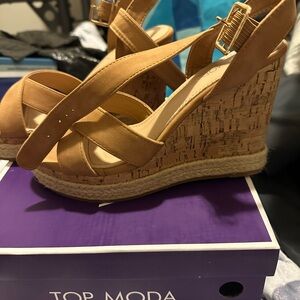 Top Moda Wedges 6.5